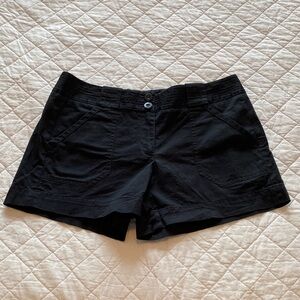 White House Black Market Women's Black Cargo Shorts